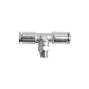 Metal Pu Fitting T-joint 8mm 1/8' M